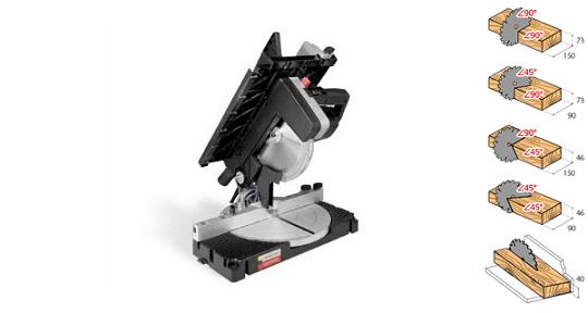Торцовочная комбинированная пила felisatti MTF250/1500T